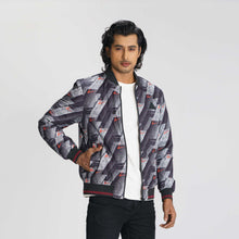 Load image into Gallery viewer, Men’s Black &amp; Red Bomber
