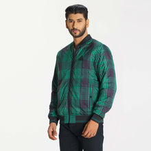 Load image into Gallery viewer, Men’s Green Check Bomber
