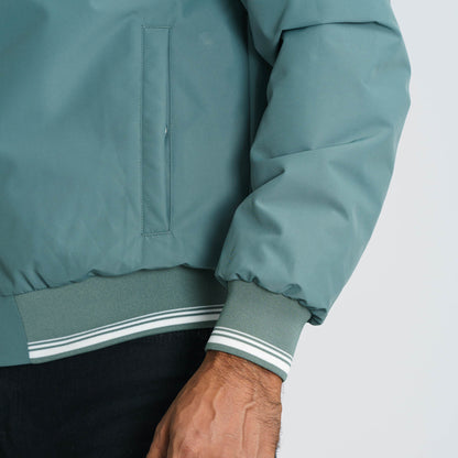 Mens Green Bomber Jacket