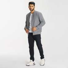 Load image into Gallery viewer, Mens Grey Bomber
