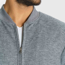 Load image into Gallery viewer, Mens Grey Bomber
