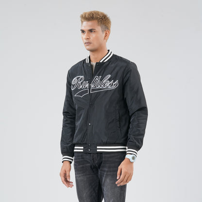 Mens Black Bomber