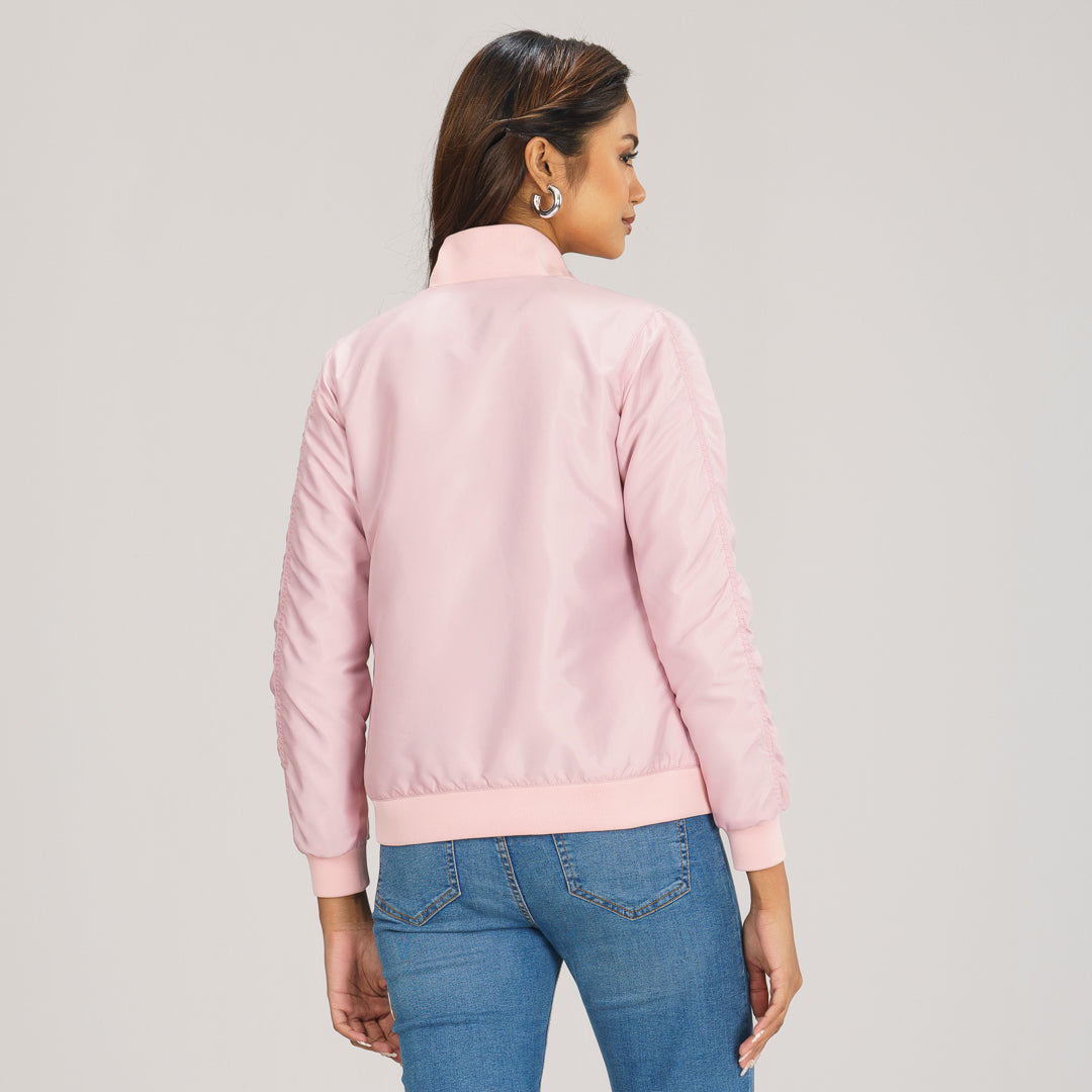 Womens Orchid Pink Bomber