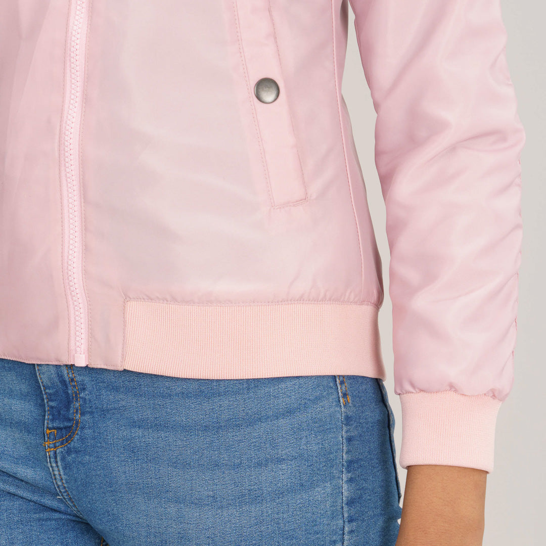 Womens Orchid Pink Bomber