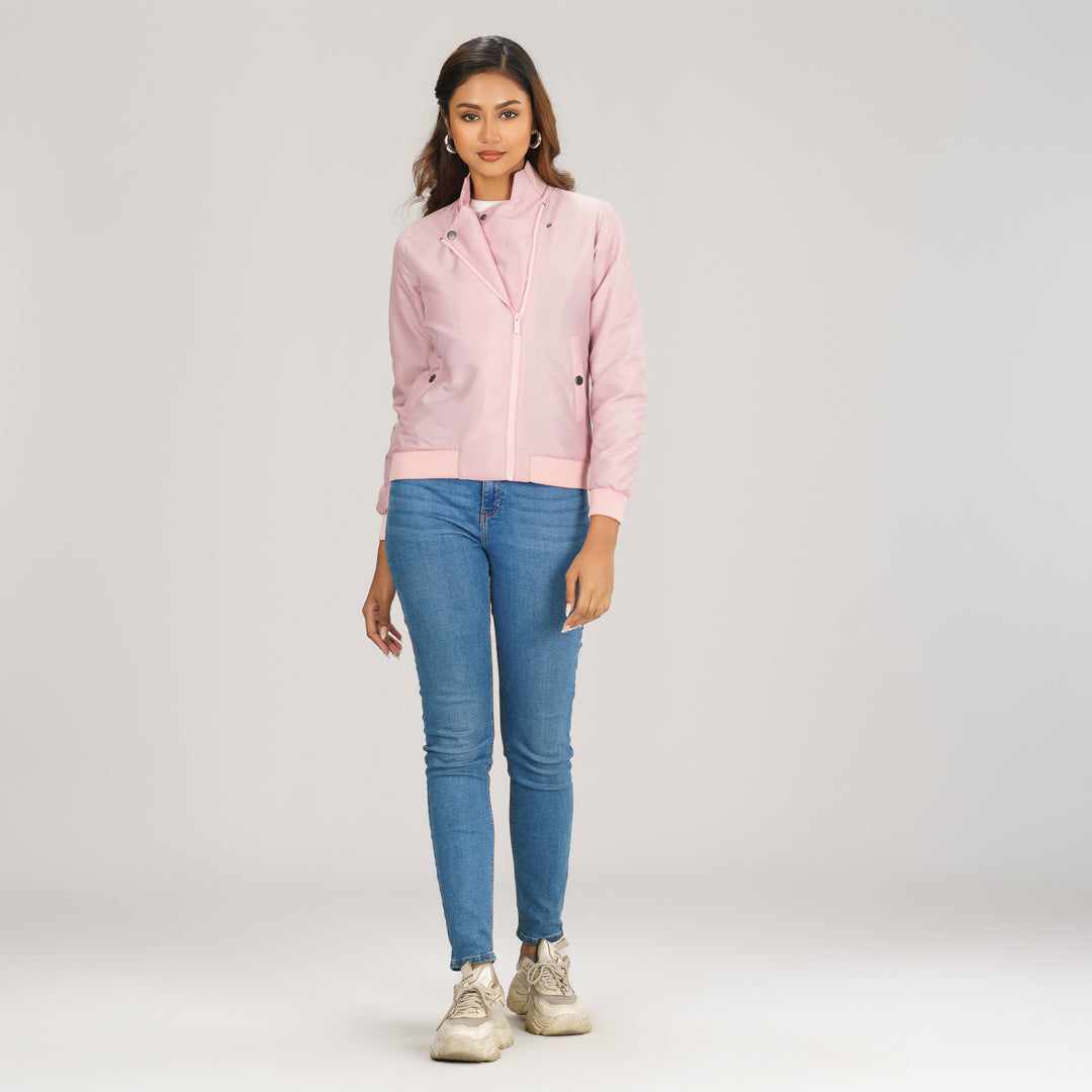 Womens Orchid Pink Bomber