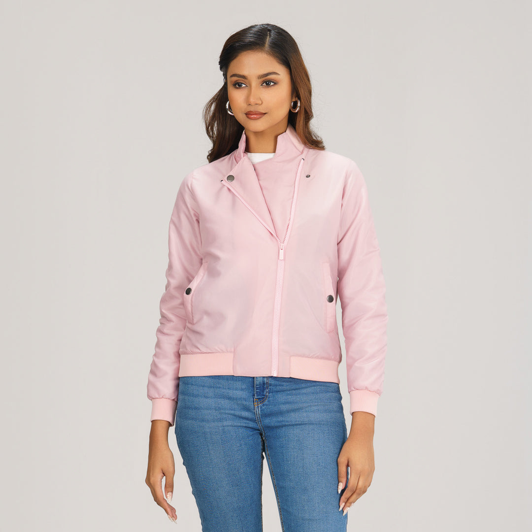 Womens Orchid Pink Bomber