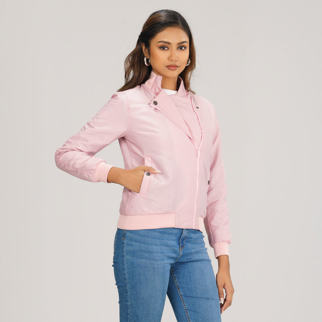 Womens Orchid Pink Bomber