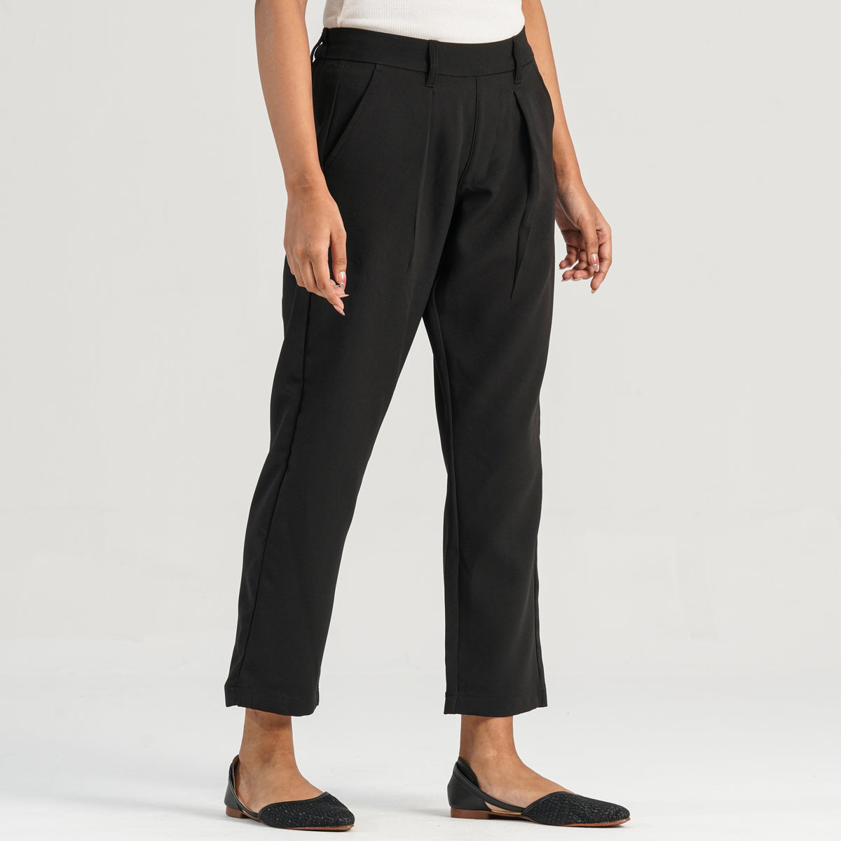 Womens Black Bottom