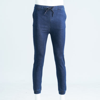 Boys Twill Pant-Indigo
