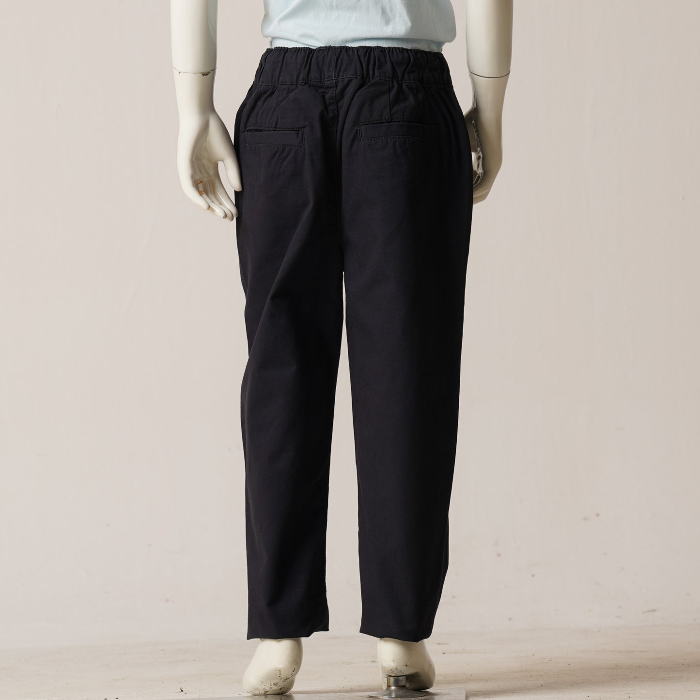 Boys Twill Pant-Navy