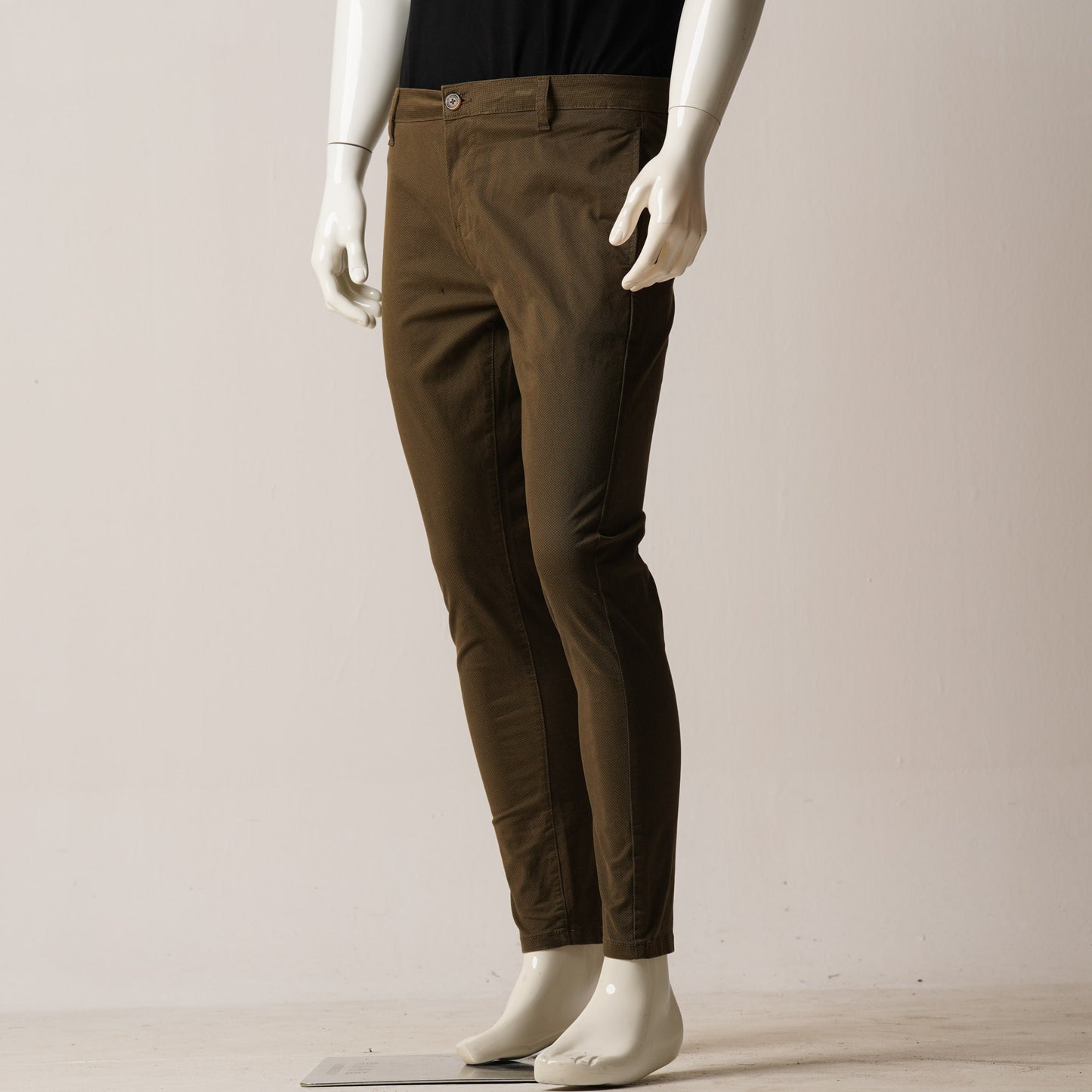 Boys Twill Pant-Chocolate