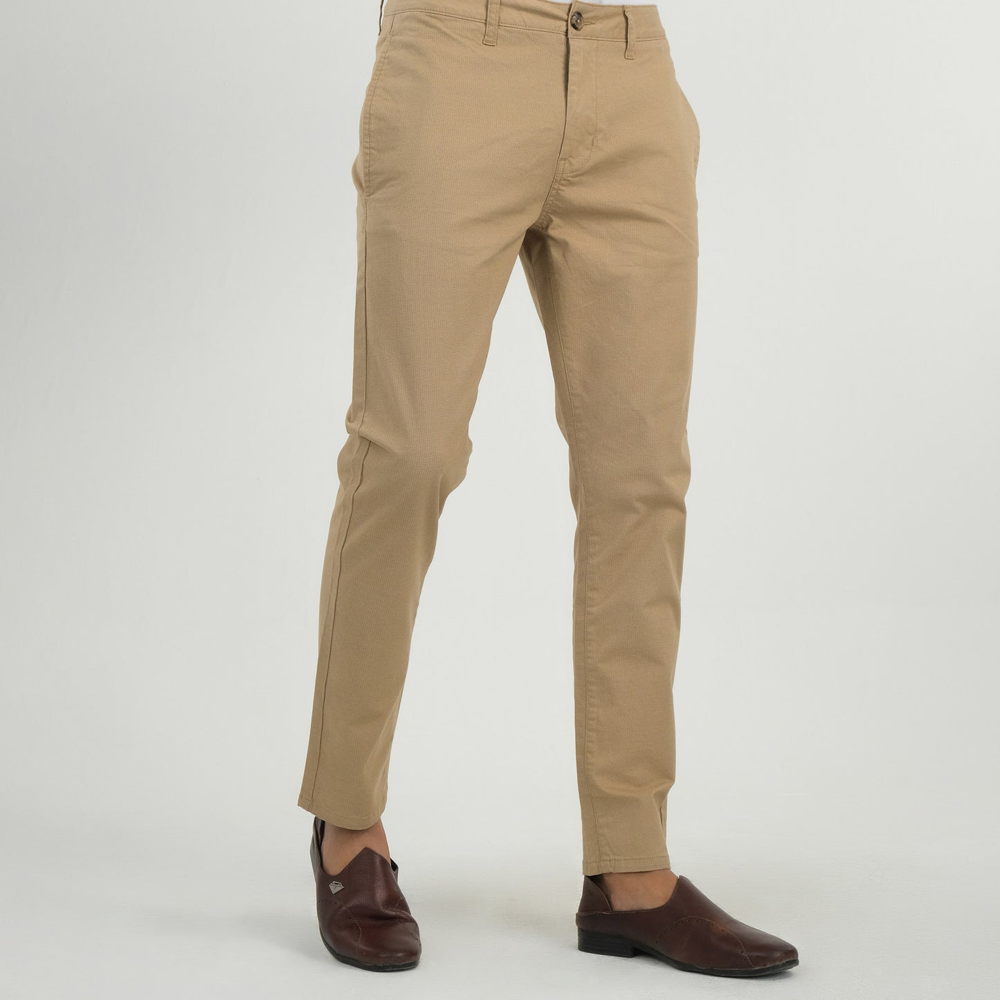 Mens Twill Pant-Cream