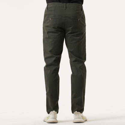 Mens Olive Twill Pant
