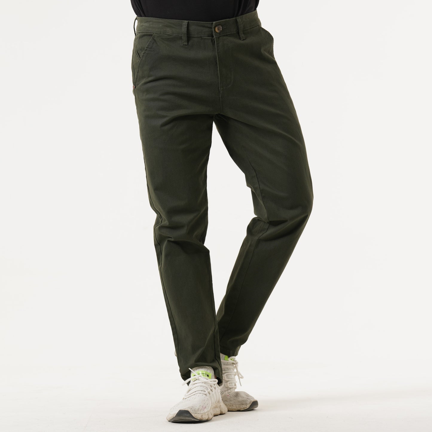 Mens Olive Twill Pant