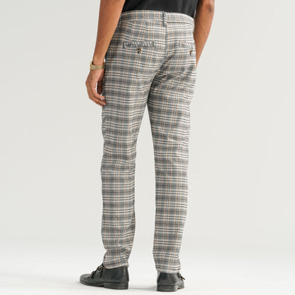 Mens Twill Check Pant