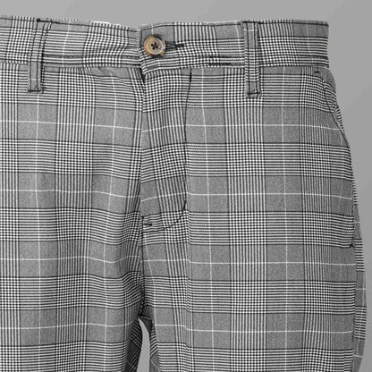 Mens Twill Check Pant