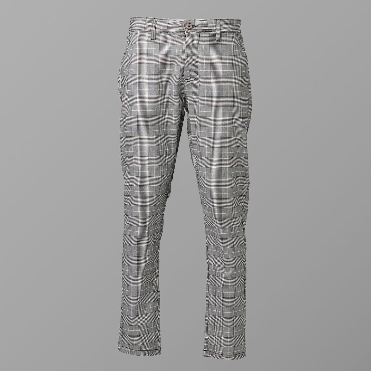 Mens Twill Check Pant