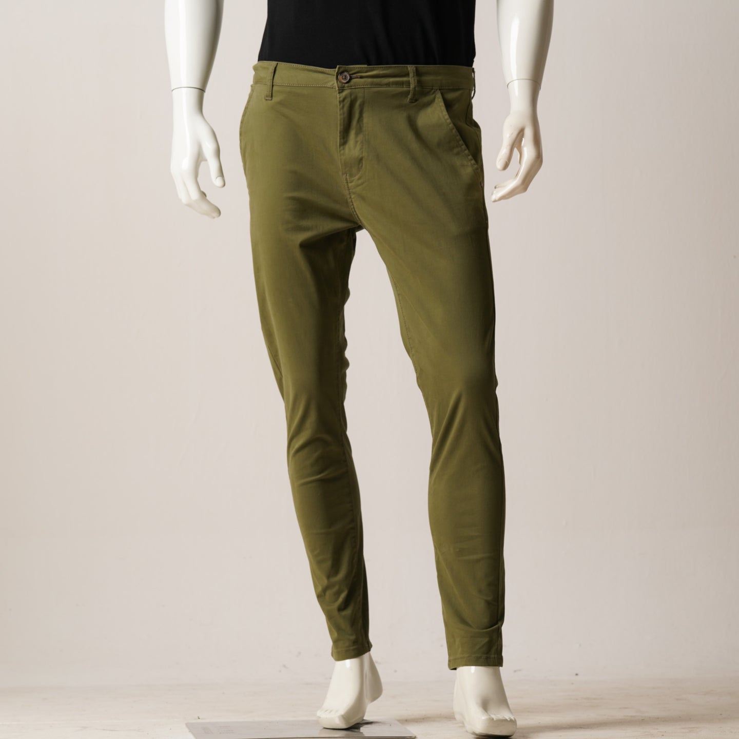 MENS TWILL PANT-OLIVE