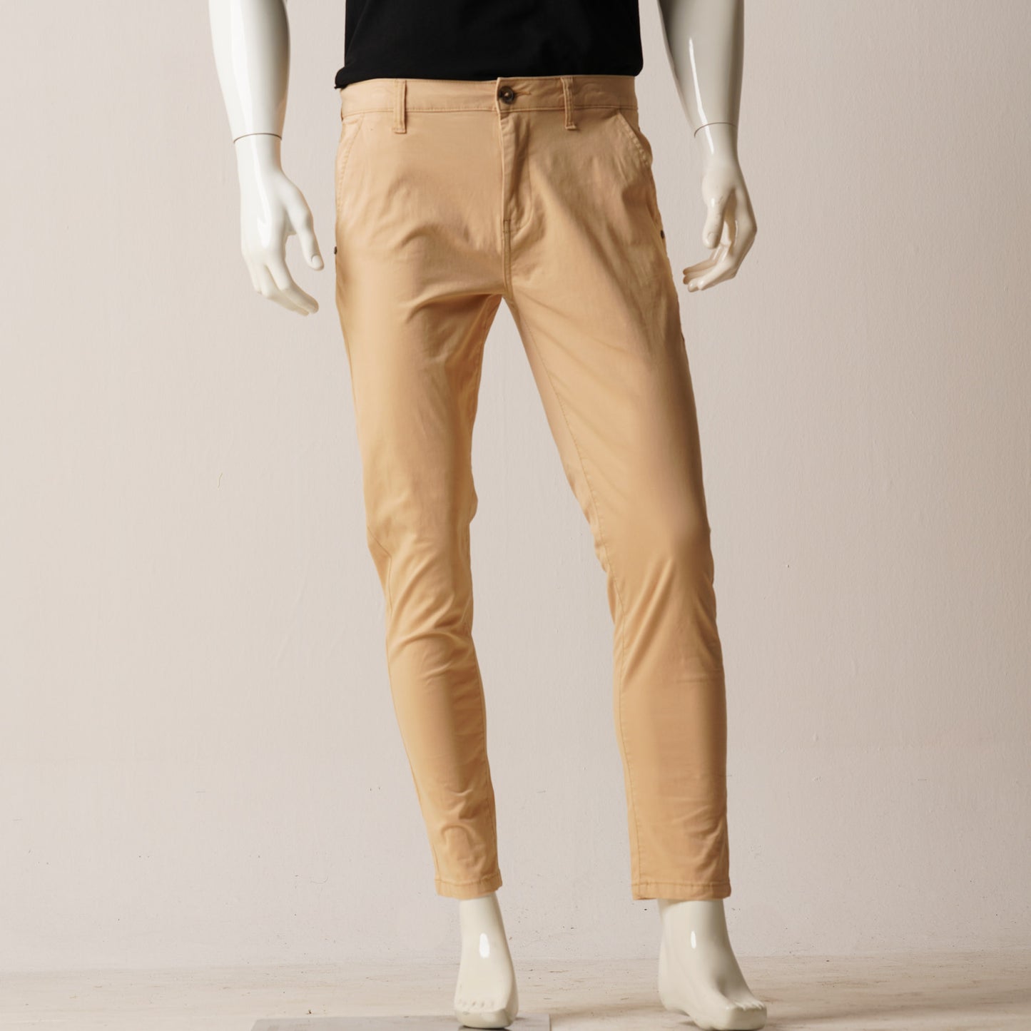 Mens Twill Pant-Beige