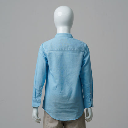 Boys Sky Blue Shirt