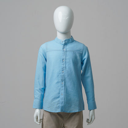 Boys Sky Blue Shirt