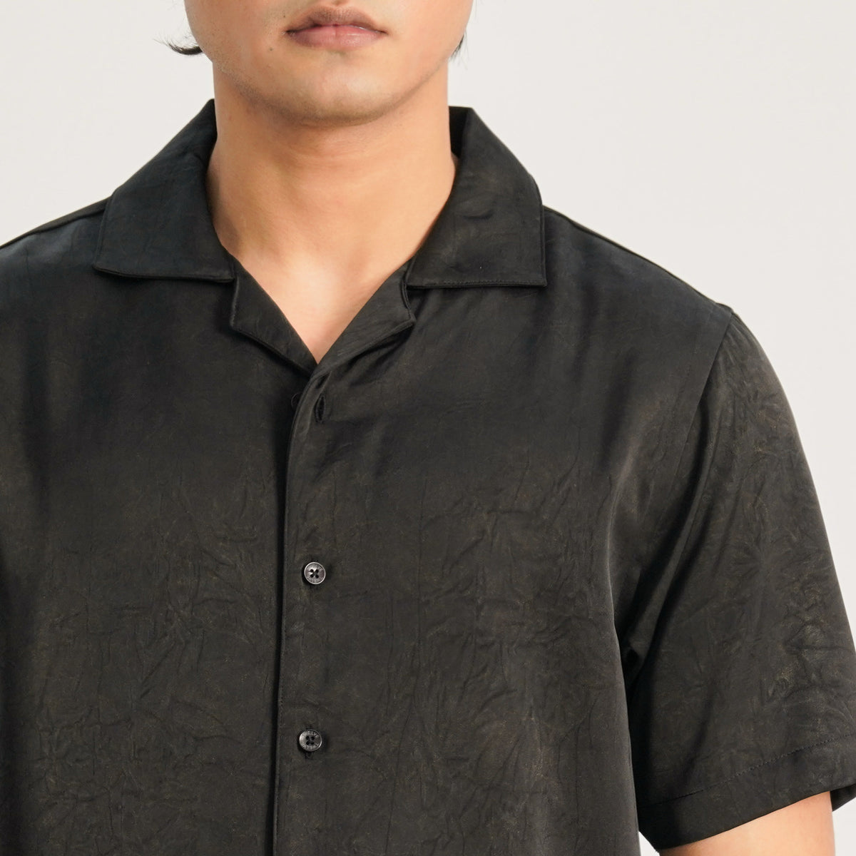 Mens Black Casual Shirt