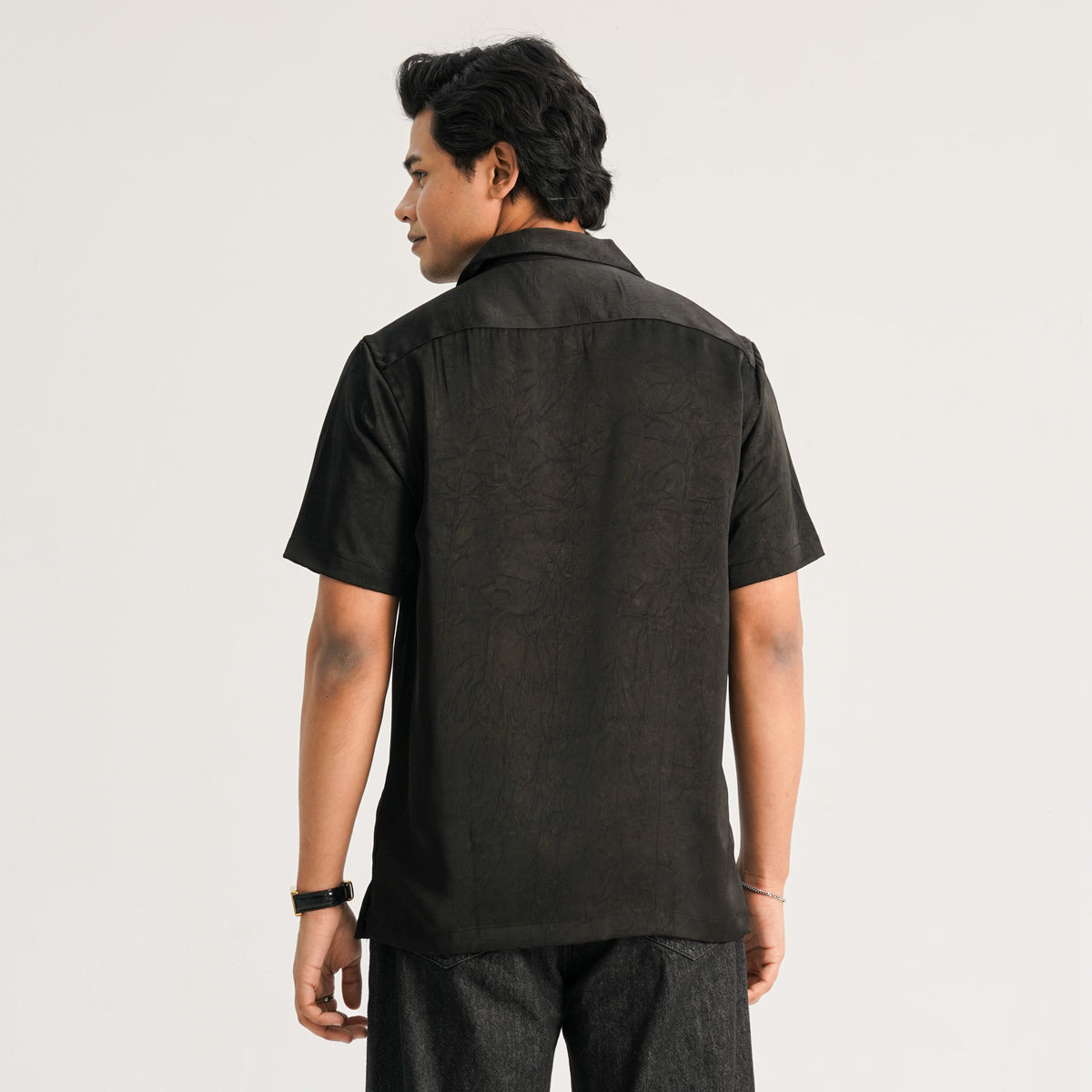 Mens Black Casual Shirt