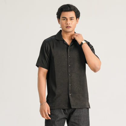 Mens Black Casual Shirt