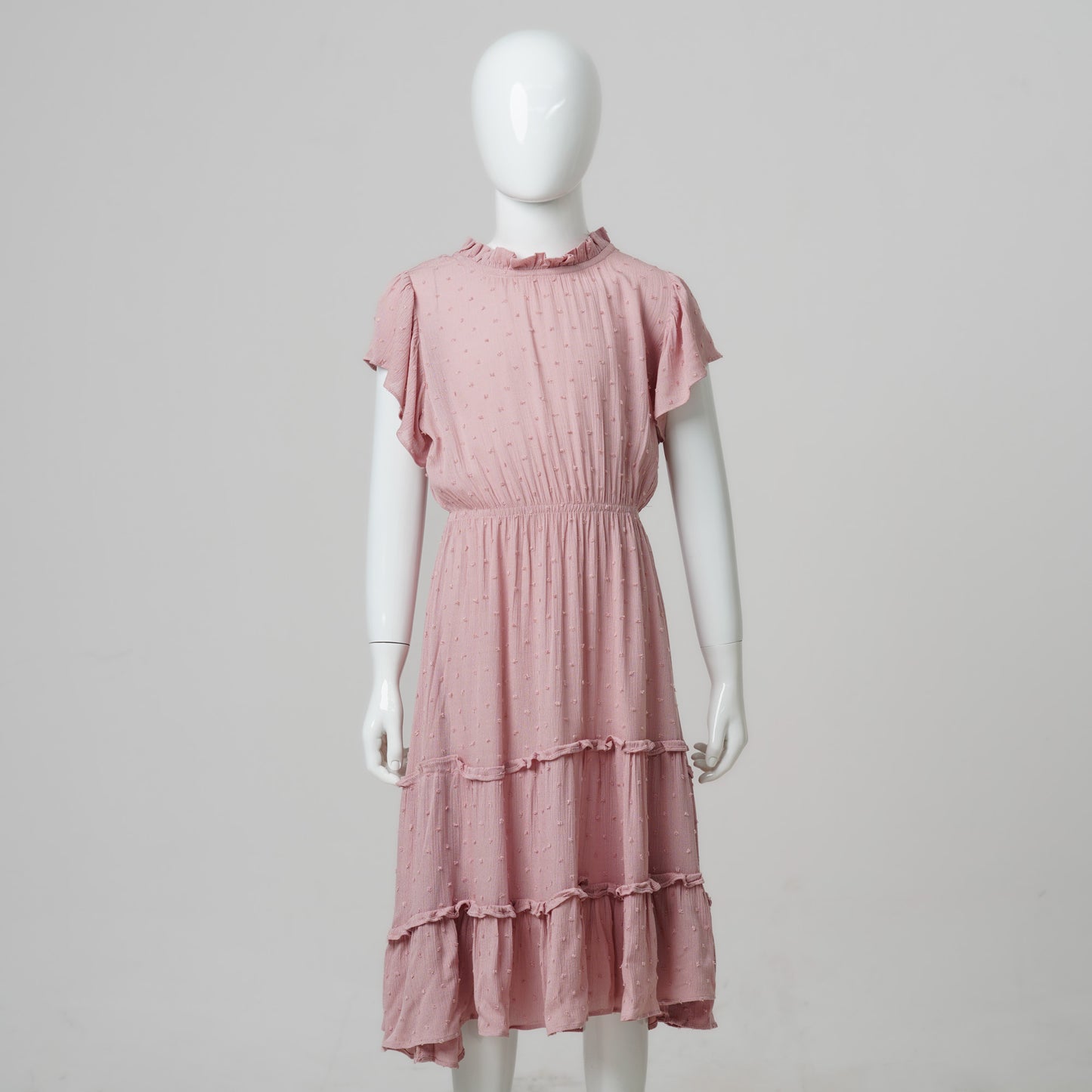 Girls Dusty Pink Dress