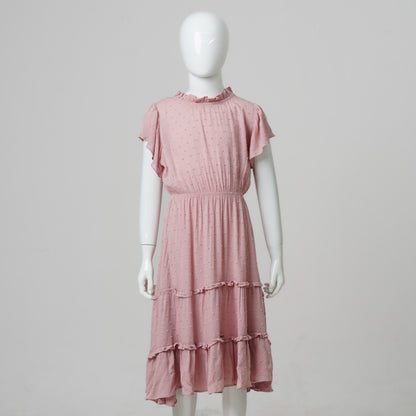 Girls Dusty Pink Dress