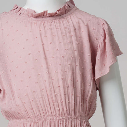 Girls Dusty Pink Dress