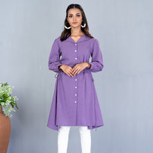 Load image into Gallery viewer, Ladies Dress- Purple
