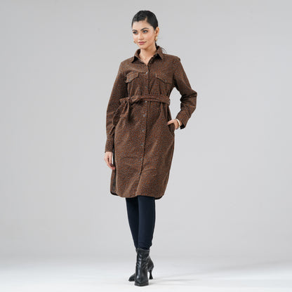 Womens Brown Dress