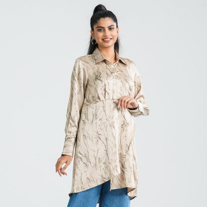 Women’s Blended Fabric Dress