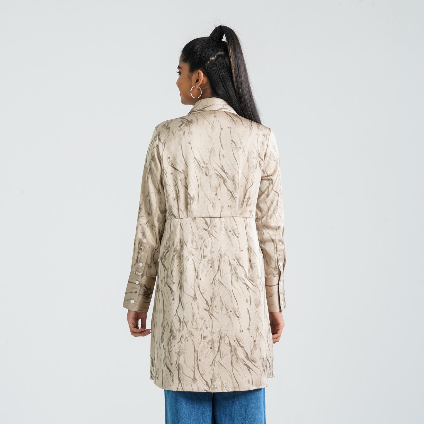 Women’s Blended Fabric Dress