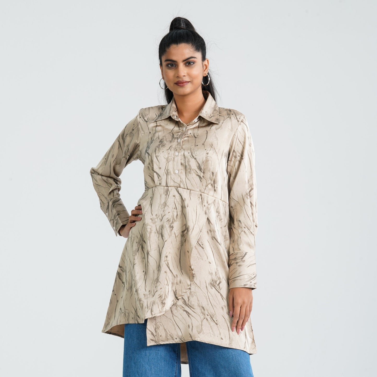 Women’s Blended Fabric Dress