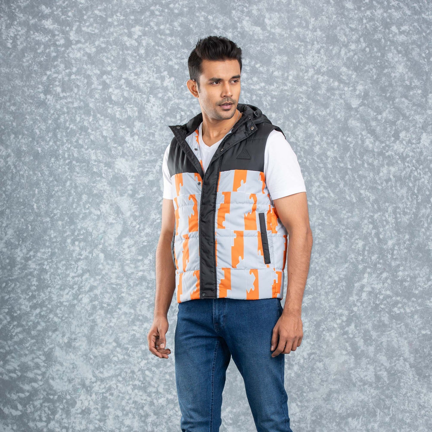 Mens Husky- Black/Aop