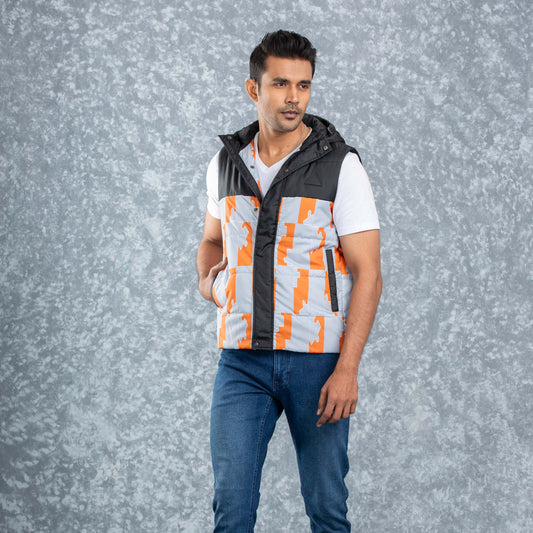 Mens Husky- Black/Aop