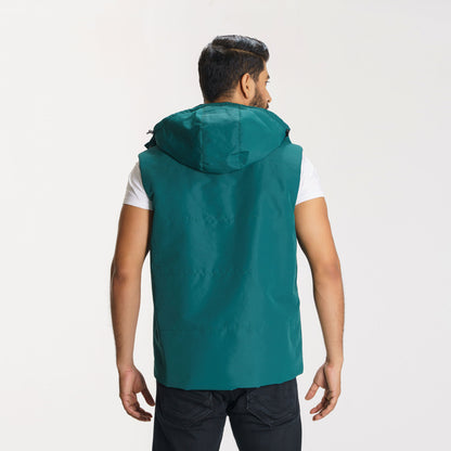 Mens Green Padded Jacket