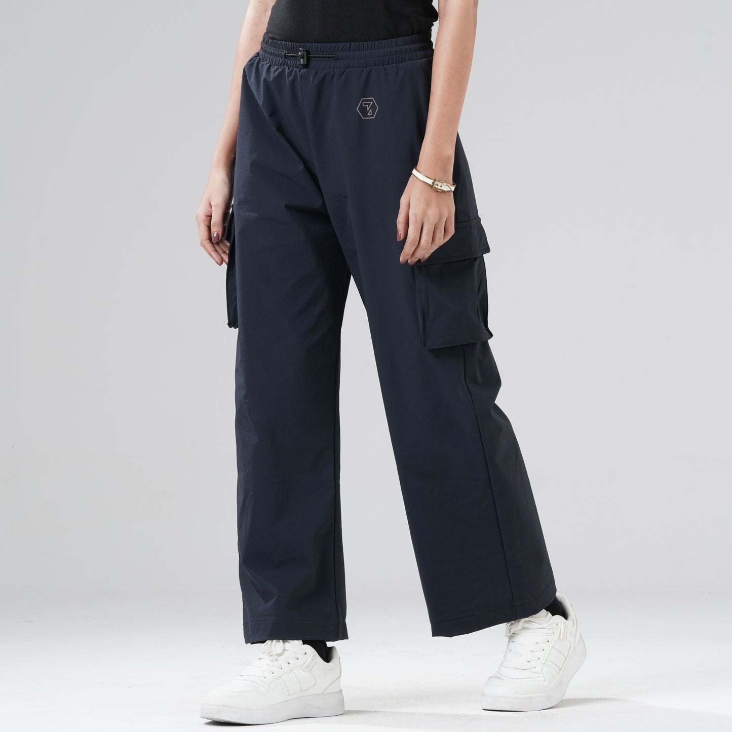 Womens Navy Joggers