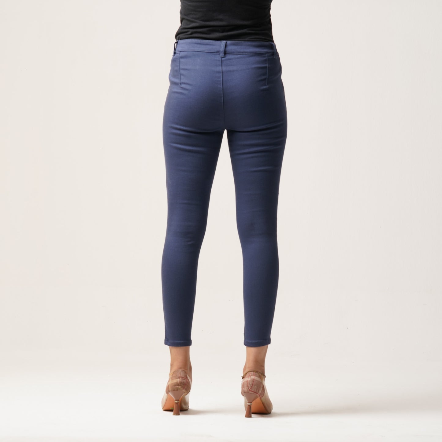 Womens Long Pant-Navy Blue