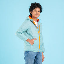 Load image into Gallery viewer, BOYS QUILTING JACKET- GREEN
