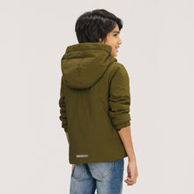 Load image into Gallery viewer, Baby Boy Olive Quilting Jacket
