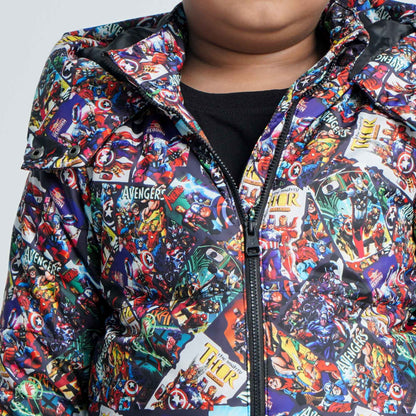 Baby Boys Multi Color Quilt Jacket