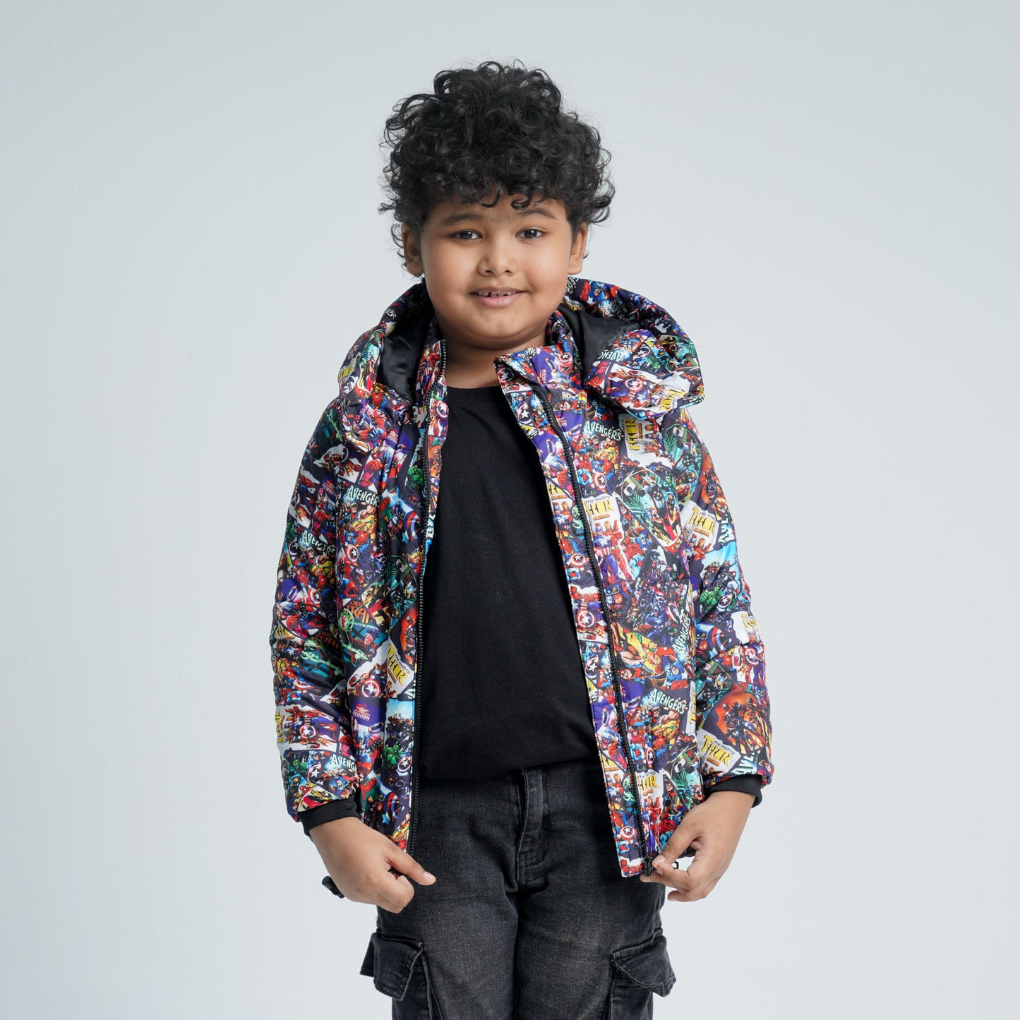 Baby Boys Multi Color Quilt Jacket