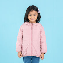 Load image into Gallery viewer, BABY GIRLS QUILTING JACKET- LIGHT PINK

