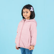 Load image into Gallery viewer, BABY GIRLS QUILTING JACKET- LIGHT PINK
