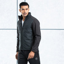 Load image into Gallery viewer, MENS QUILTING JACKET- BLACK
