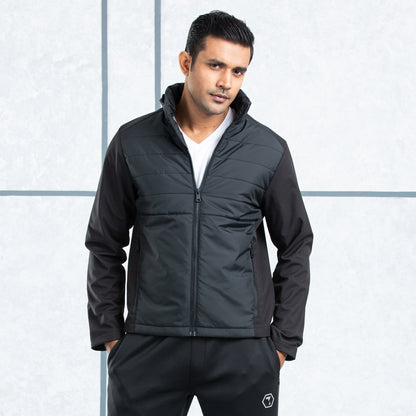 Mens Quilting Jacket- Black