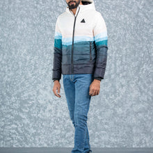 Load image into Gallery viewer, MENS QUILTING JACKET- MULTI COLOR AOP
